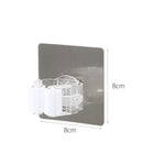 Gancho multiuso organizadores de casa montados na parede serve pra vassoura rodo e também para cozinha banheiro,ganchos bem fortes - oferta utilidades