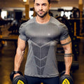 Nova camiseta de compressão masculina - oferta utilidades