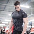 Nova camiseta de compressão masculina - oferta utilidades