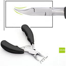 Cortador de unhas remover de pele morta correção de cutícula tesoura, tira unhas encravadas - oferta utilidades