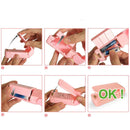 Mini seladora de plásticos clipe portátil vedação de pacotes, alimentos lanche cozinha em geral. - oferta utilidades