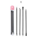 4 peças tira cravo acne removedor de espinha cuidados com a pele limpeza nos poros. - oferta utilidades