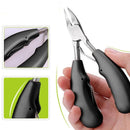 Cortador de unhas remover de pele morta correção de cutícula tesoura, tira unhas encravadas - oferta utilidades