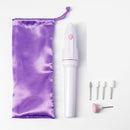 Polidora de unhas, removedora de pele morta unhas,tamanho mini portátil caneta bateria elétrica multi-função - oferta utilidades