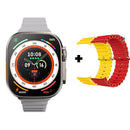 Smartwatch Ultra Series 8 para IOS Android Tela HD Bluetooth Chamada Frequência Cardíaca - oferta utilidades