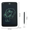 Tablet de escrita LCD de 6,5/8,5 polegadas para crianças, lousa mágica, placa de desenho digital, - oferta utilidades
