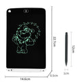 Tablet de escrita LCD de 6,5/8,5 polegadas para crianças, lousa mágica, placa de desenho digital, - oferta utilidades