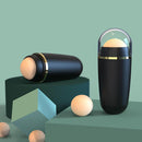 1 peça Rolo de Absorção de Óleo Facial Ferramenta de Cuidados com a Pele Absorvedor de Óleo de Pedra Vulcânica Lavável Ferramenta de Maquiagem para Cuidados com a Pele - oferta utilidades