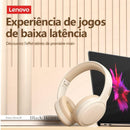 Fones de ouvido sem fio via bluetooth originais lenovo th30 - oferta utilidades