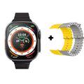 Smartwatch Ultra Series 8 para IOS Android Tela HD Bluetooth Chamada Frequência Cardíaca - oferta utilidades
