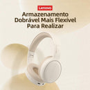 Fones de ouvido sem fio via bluetooth originais lenovo th30 - oferta utilidades