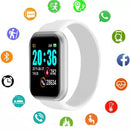 D20 pro bluetooth relógio inteligente das mulheres dos homens y68 relógio inteligente freqüência cardíaca monitoramento de oxigênio no sangue pressão arterial multifuncional - oferta utilidades