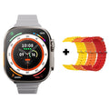 Smartwatch Ultra Series 8 para IOS Android Tela HD Bluetooth Chamada Frequência Cardíaca - oferta utilidades
