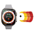 Smartwatch Ultra Series 8 para IOS Android Tela HD Bluetooth Chamada Frequência Cardíaca - oferta utilidades