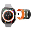 Smartwatch Ultra Series 8 para IOS Android Tela HD Bluetooth Chamada Frequência Cardíaca - oferta utilidades