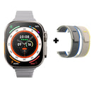 Smartwatch Ultra Series 8 para IOS Android Tela HD Bluetooth Chamada Frequência Cardíaca - oferta utilidades