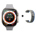 Smartwatch Ultra Series 8 para IOS Android Tela HD Bluetooth Chamada Frequência Cardíaca - oferta utilidades