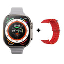 Smartwatch Ultra Series 8 para IOS Android Tela HD Bluetooth Chamada Frequência Cardíaca - oferta utilidades