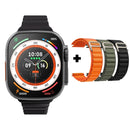 Smartwatch Ultra Series 8 para IOS Android Tela HD Bluetooth Chamada Frequência Cardíaca - oferta utilidades